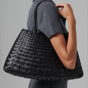 NEW DRAGON DIFFUSION SANTA CROCE BIG BAG - BLACK
